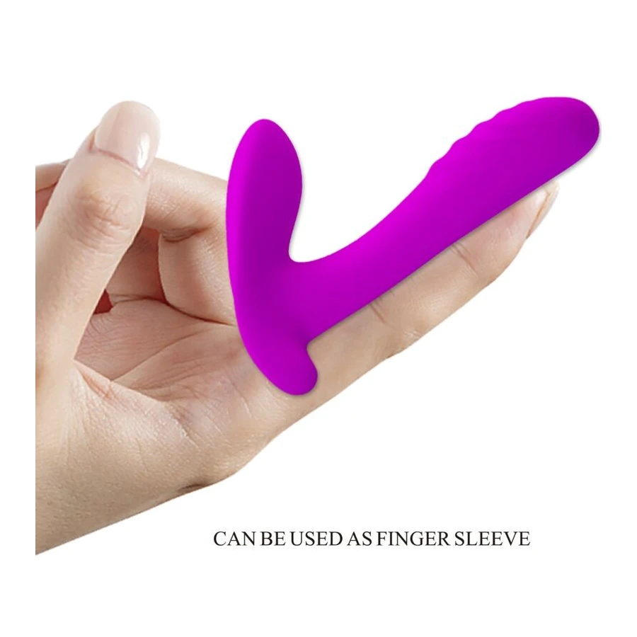 PRETTY LOVE - MASSAGER  VIBRATOR 12 VIBRATIONS REMOTE CONTROL PURPLE